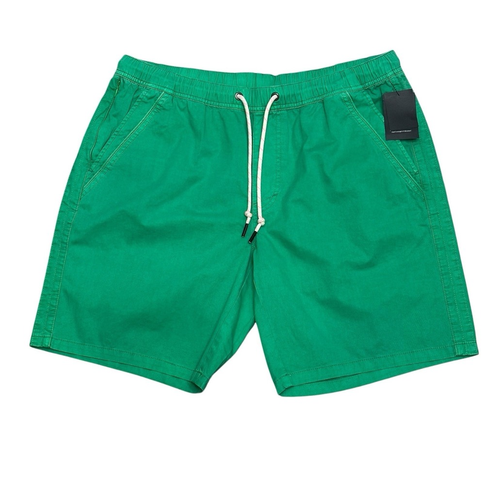Union Shorts Mens Size XL 100% Cotton Drawstring Chino Casual Summer Pockets